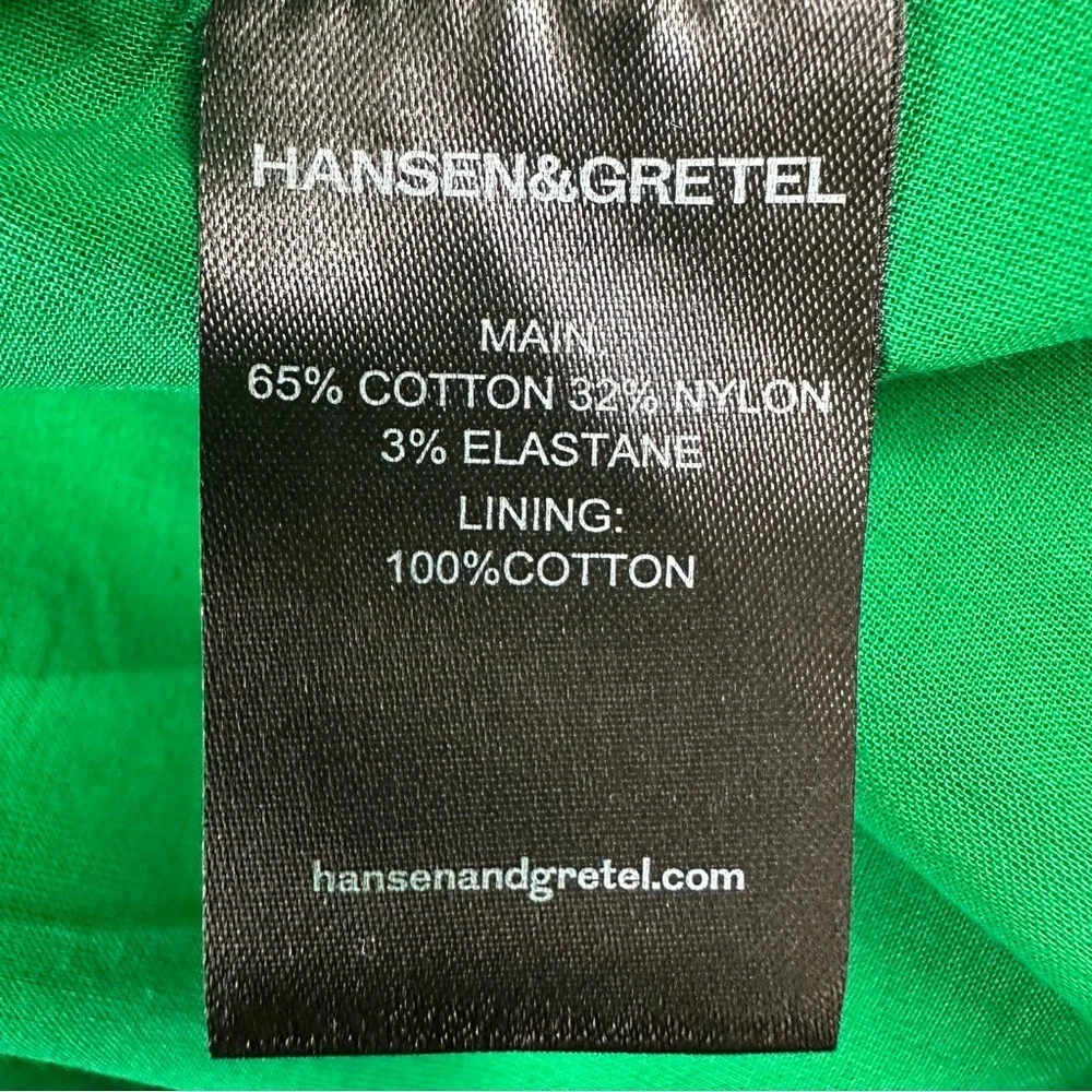 Hansen & Gretal maxi skirt XS Small cotton poplin lined wrap pockets Holiday - Picture 7 of 9